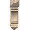 Ekena Millwork Olympic Arts and Crafts Rough Sawn Bracket w/ Offset Brace, Douglas Fir, 8"W x 24"D x 28"H BKT0806X24X28OLY03RDF - alternate 2